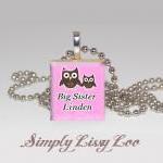 Big Sister Or Little Sister Owl Personalized..